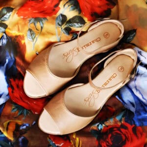 Mia Beige Open Toe Sandal