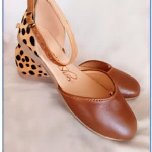 Cheetah Closed Toe Sandal