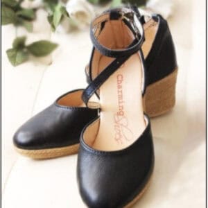 Talitha Closed Black Wedge